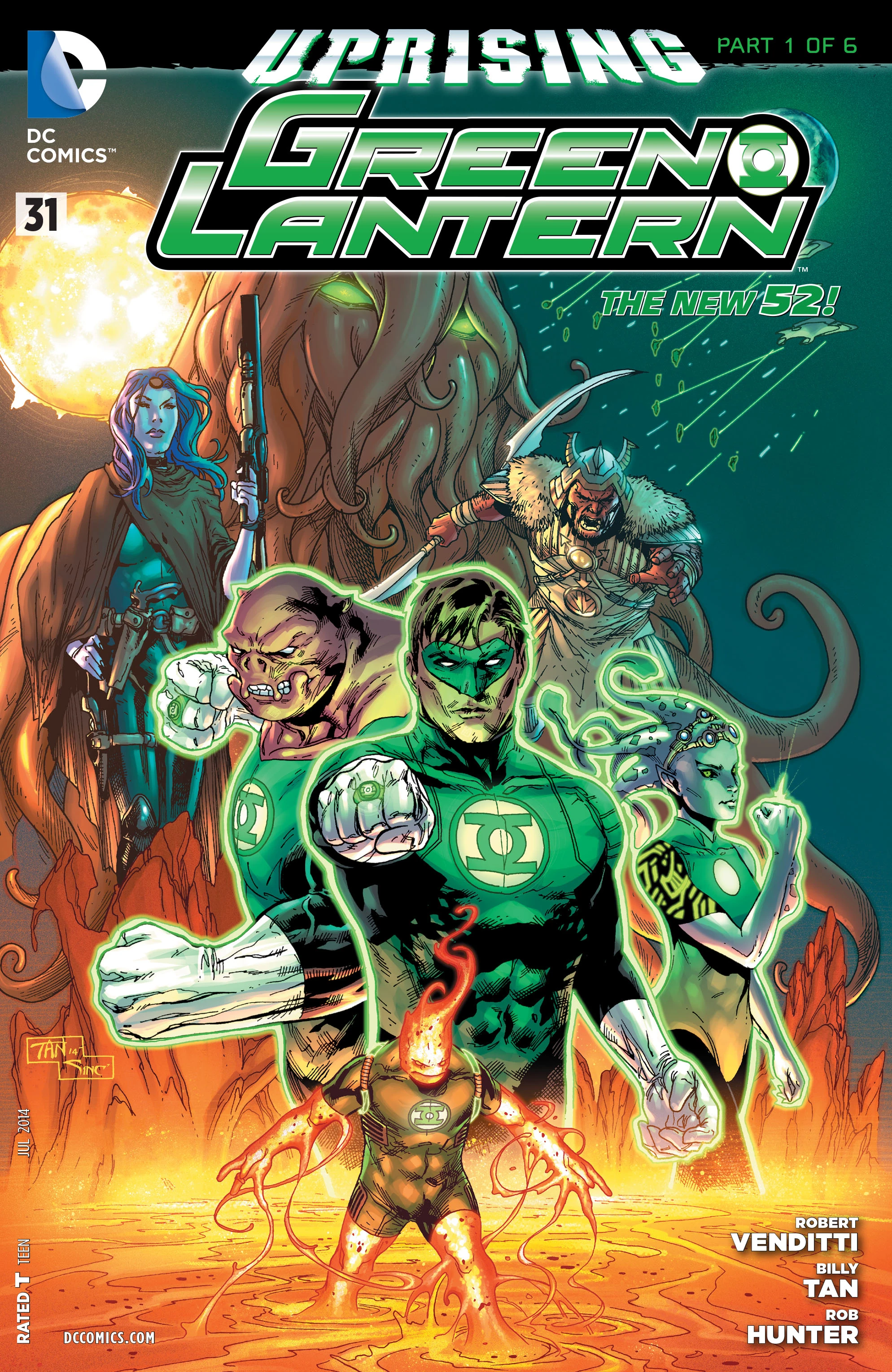 Green Lantern #31 (DC, 2014 — Cover A) cover